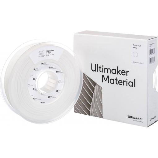 UltiMaker vlákno pro 3D tiskárny Tough tvrdé PLA Nárazuvzdorný 2.85 mm bílá 750 g