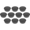 magnetoplan magnet Discofix Color (Ø x v) 40 mm x 13 mm kulatý černá 10 ks 1662012