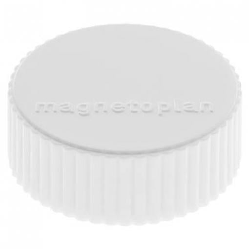 magnetoplan magnet Discofix Magnum (Ø x v) 34 mm x 13 mm kulatý bílá 10 ks 1660000