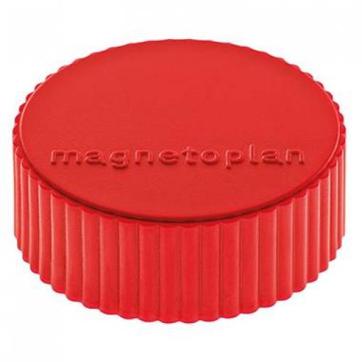 magnetoplan magnet Discofix Magnum (Ø x v) 34 mm x 13 mm kulatý červená 10 ks 1660006
