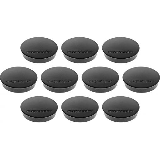 magnetoplan magnet Discofix Standard (Ø x v) 30 mm x 8 mm kulatý černá 10 ks 1664212