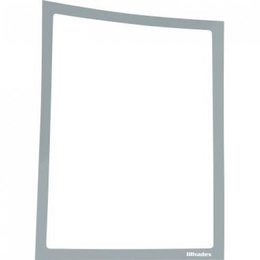 Ultradex 889009 informační rámeček magnetický šedá (š x v) 225 mm x 312 mm DIN A4