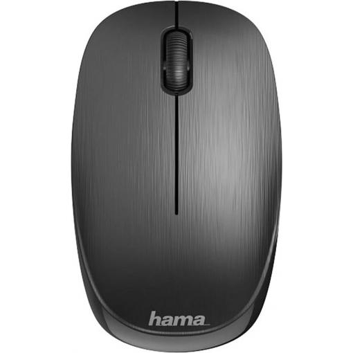Hama MW-110 optická myš, přenos bezdrátový, 3 tlačítko, 1000 dpi, černá