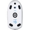 Logitech Gaming G305 optická herní myš, přenos bezdrátový, 6 tlačítko, 12000 dpi, bílá
