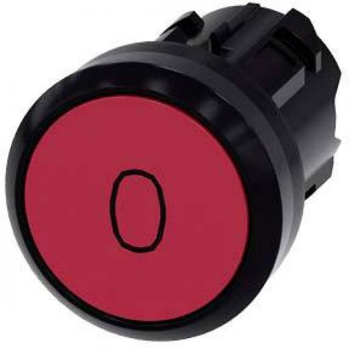 Siemens 3SU1000-0AB20-0AD0, 3SU10000AB200AD0 tlačítko, 22.3 mm, 1 ks