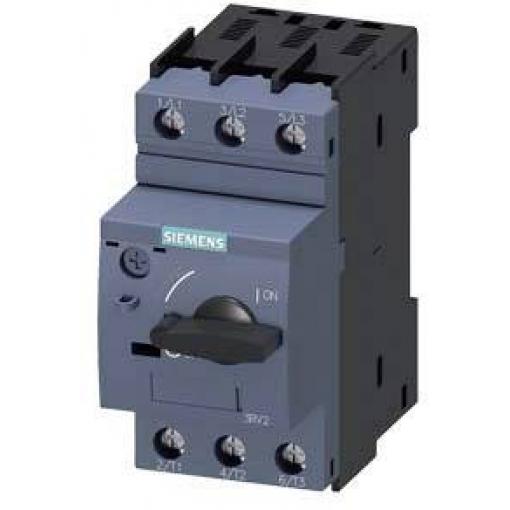 Siemens 3RV2021-4CA10 výkonový vypínač 1 ks Rozsah nastavení (proud): 16 - 22 A Spínací napětí (max.): 690 V/AC (š x v x h) 45 x 97 x 97 mm