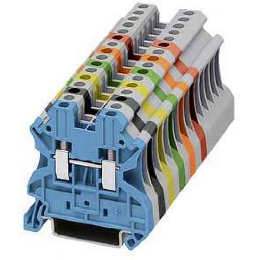 Siemens 8WH10000AF08 řadová svorka 2.5 mm šroubovací černá 1 ks