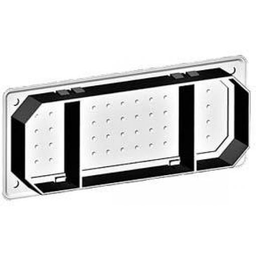 Siemens 8GK91000KK01 Alpha 400/630 DIN, obecné rozdělovací příslušenství, dvoudílná příruba rozdělovač plast 1 ks