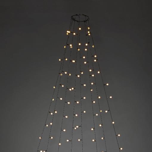 Konstsmide 6329-800 LED světelný plášť na vánoční stromeček vnitřní/venkovní 230 V Počet žárovek 560 LED N/A