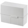 HAN HAN 22,8 x 17,1 x 10,2 cm (B x H x T) 975-11 kartotéční box světle šedá max. počet karet: 500 karet DIN A5 na šířku