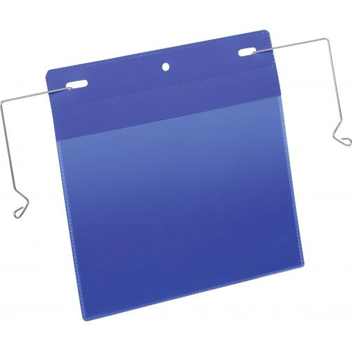Durable závěsná taška 175207 modrá 223 mm x 218 mm 50 ks