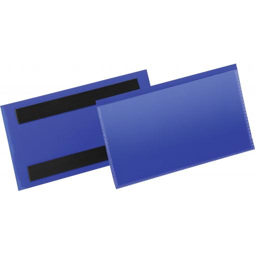 Durable magnetická taška na štítky 174207 modrá 150 mm x 76 mm