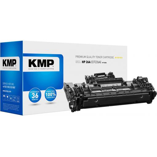 KMP Toner náhradní HP, Troy 26A, CF226A kompatibilní černá 4000 Seiten H-T245A 2539,0000