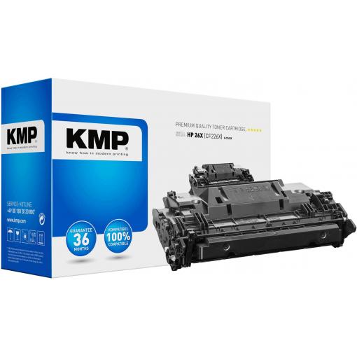 KMP Toner náhradní HP, Troy 26X, CF226X kompatibilní černá 12000 Seiten H-T245X 2539,3000