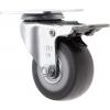 TOOLCRAFT TO-5137869 Otočné kolečko s aretační brzdou a konstrukční deskou 50 mm nosnost (max.): 50 kg