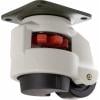 TOOLCRAFT TO-5137965 Polohovatelné otočné kolečko s konstrukční deskou 62 mm, gumové nosnost (max.): 500 kg