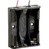 Velleman BH331A bateriový držák 3x AA kabel (d x š x v) 58 x 48 x 17 mm