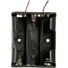 Velleman BH331A bateriový držák 3x AA kabel (d x š x v) 58 x 48 x 17 mm