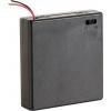 Velleman BH341BSAA bateriový držák 4x AA kabel (d x š x v) 70 x 65 x 19 mm