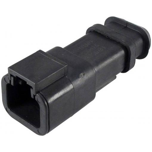 TE Connectivity DTP zástrčkový konektor na kabel 2, DTP04-2P-EE01, 1 ks