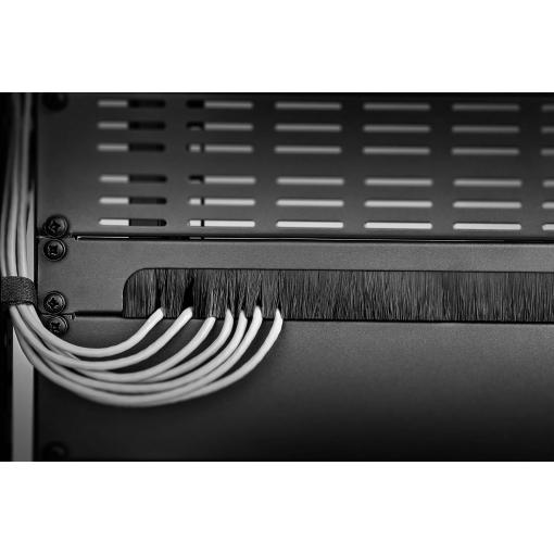 Renkforce RF-3429142 19 palec kartáčová lišta pro datové skříně 1 U černá