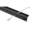 Renkforce RF-3429146 19 palec kartáčová lišta pro datové skříně 1 U černá
