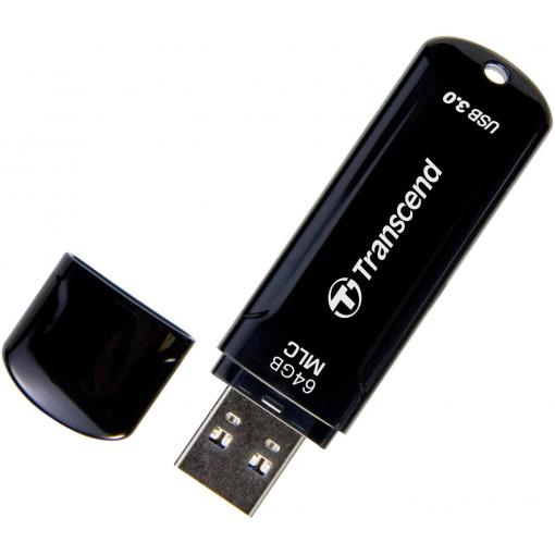 Transcend JetFlash™ 750K USB flash disk 64 GB černá TS64GJF750K USB 3.2 (Gen 1x1)