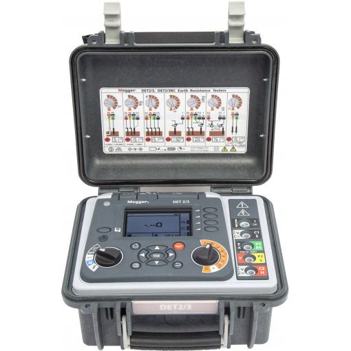 Megger DET2/3 PRO EARTH TESTER, LG1/P2 tester uzemnění