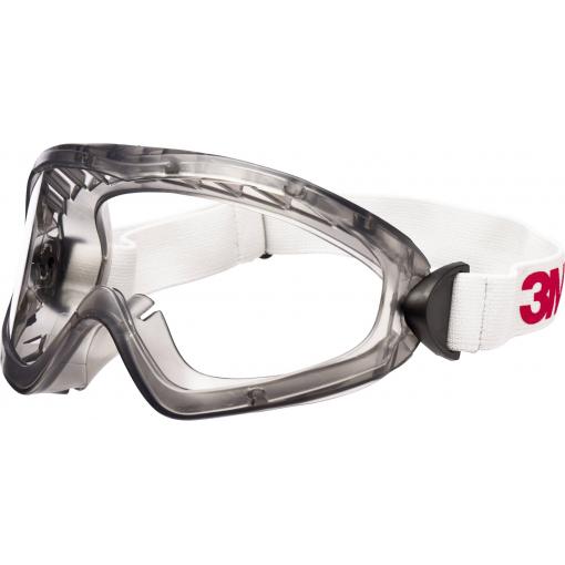 3M 2890 uzavřené ochranné brýle vč. ochrany proti zamlžení, s ochranou proti poškrábání bílá EN 166-1 DIN 166-1