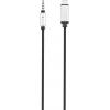 Renkforce RF-3432030 USB / jack audio kabel [1x USB-C® zástrčka - 1x jack zástrčka 3,5 mm] 1.20 m černá hliníková zástrčka
