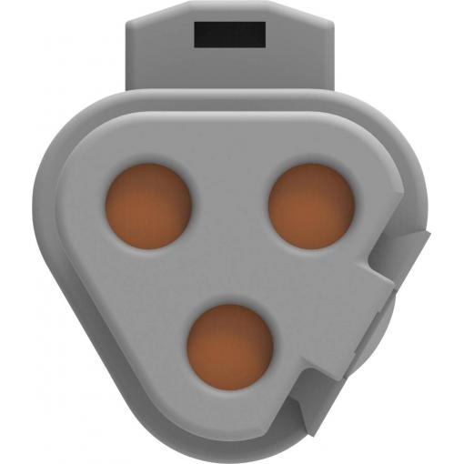 TE Connectivity DTM zásuvkový konektor na kabel 3, DTM06-3S-E007, 1 ks