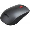 Lenovo Professional laserová myš, přenos bezdrátový, 5 tlačítko, 1600 dpi, šedá, červená