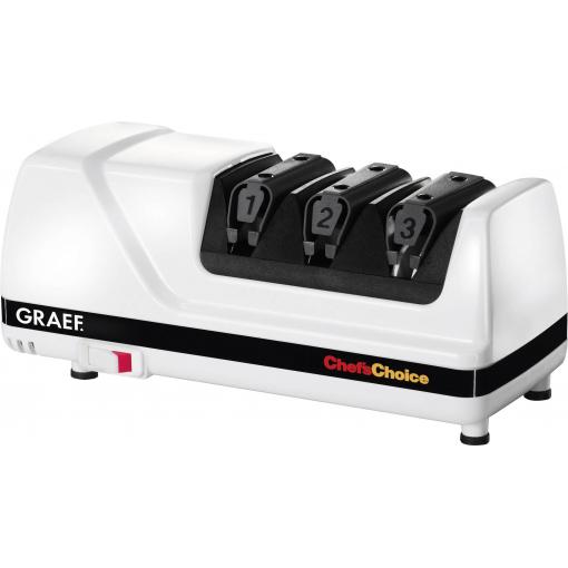 Graef CC120DE CC120DE brousek na nože bílá, černá