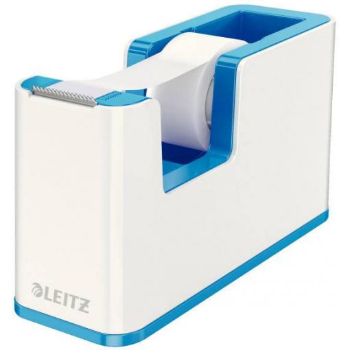 Leitz ruční odvíječ lepicí pásky WOW 5364 bílá, modrá