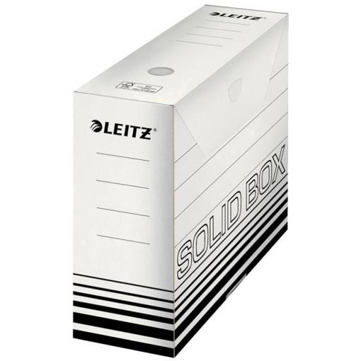 Leitz archivační box 6128-00-01 10 cm x 25.7 cm x 33 cm karton bílá, černá 10 ks