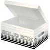Leitz archivační box 6117-00-01 26.5 cm x 19.5 cm x 37 cm karton bílá, černá 10 ks