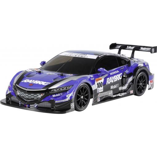 Tamiya TT-02 Raybrig NSX Concept-GT komutátorový 1:10 RC model auta elektrický silniční model 4WD (4x4) stavebnice
