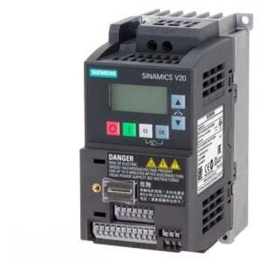 Siemens základní měnič 6SL3210-5BB17-5BV1 0.75 kW 200 V, 240 V