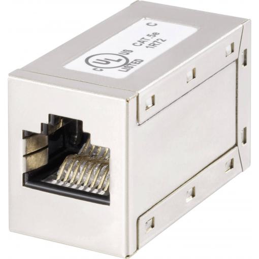 RJ45 síťový adaptér CAT 5e [1x RJ45 zásuvka - 1x RJ45 zásuvka] bílá