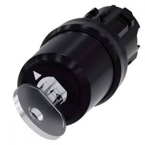 Siemens 3SU10005BC010AA0 3SU1000-5BC01-0AA0 klíčový spínač 1 x 45 ° IP66, IP67, IP69 / IP69K 1 ks