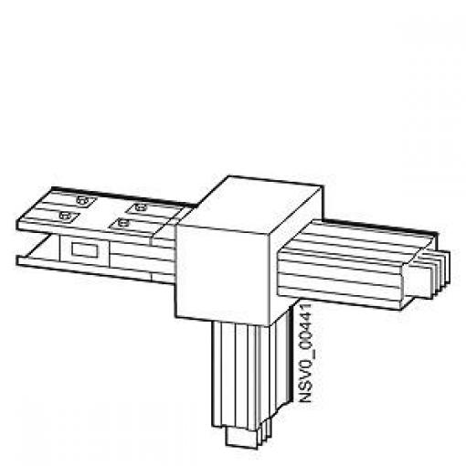 Siemens BVP:261899 BD2C 1250-TH Změna směru měď světle šedá 699 mm² 1250 A 690 V/AC 1 ks