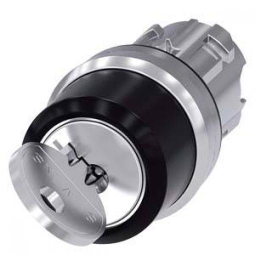 Siemens 3SU10504BF010AA0 3SU1050-4BF01-0AA0 klíčový spínač 1 x 90 ° IP66, IP67, IP69 / IP69K 1 ks