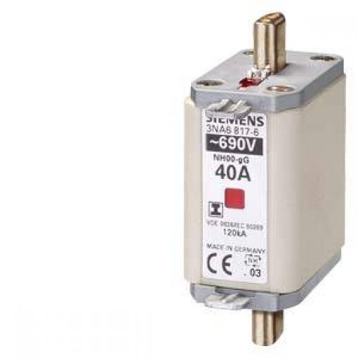Siemens 3NA68226 sada pojistek Velikost pojistky = 0 63 A 690 V 3 ks