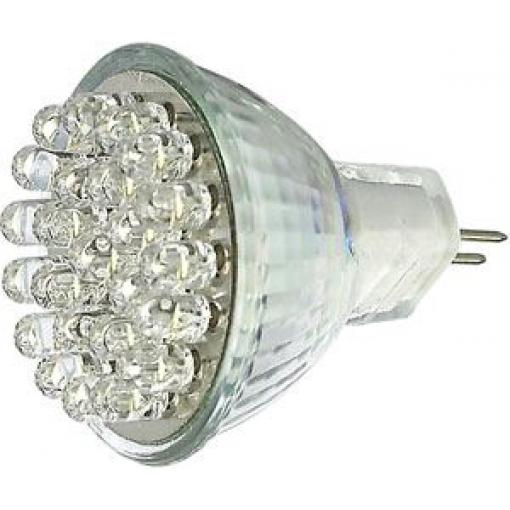 Žárovka LED MR11-30x,bílá,12V,patice GU4