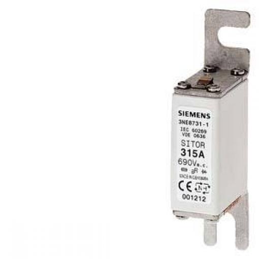 Siemens 3NE87311 sada pojistek Velikost pojistky = 0 315 A 690 V 10 ks