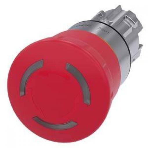 Siemens 3SU1051-1HB20-0AA0, 3SU10511HB200AA0 hřibové tlačítko nouzového vypnutí, 1 ks