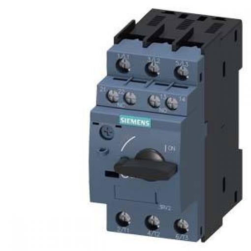 Siemens 3RV2021-4BA15 výkonový vypínač 1 ks Rozsah nastavení (proud): 13 - 20 A Spínací napětí (max.): 690 V/AC (š x v x h) 45 x 97 x 97 mm