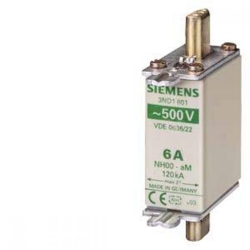 Siemens 3ND1822 sada pojistek Velikost pojistky = 0 63 A 500 V 3 ks