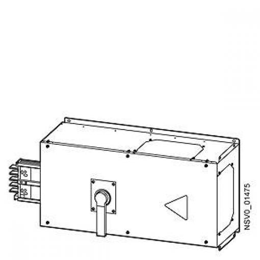 Siemens BVP:611345 BD2C-400-EESC Napájecí skříňka měď světle šedá 5pólová 65.7 mm² 400 A 690 V/AC 1 ks
