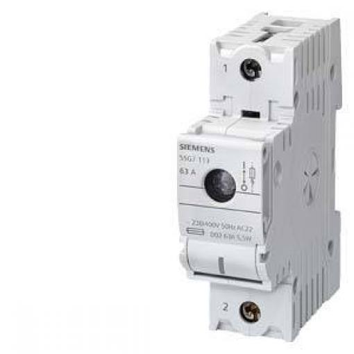 Siemens 5SG7123 výkonový odpínač Velikost pojistky = D02 63 A 400 V 1 ks